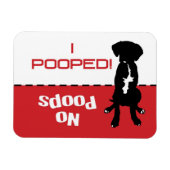 犬はパテウンチマグネット行かなければならない – 犬を外に出しなさい マグネット (横)