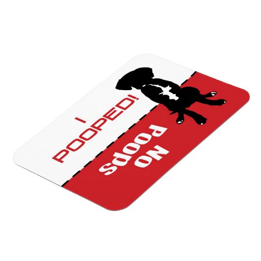 犬はパテウンチマグネット行かなければならない – 犬を外に出しなさい マグネット (左側)