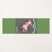 犬はヨガのエクササイズをインスパイア ヨガマット (正面(横))