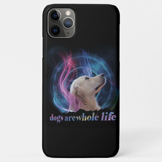 犬は一生カラフルだ Case-Mate iPhoneケース (裏面)