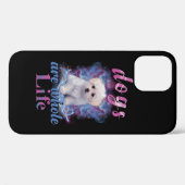 犬は一生 Case-Mate iPhoneケース (裏面 (横))