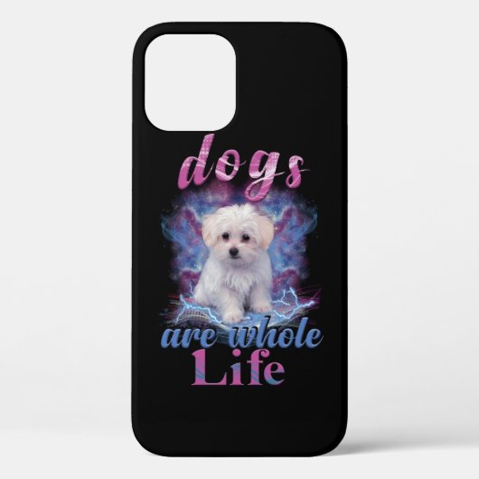 犬は一生 Case-Mate iPhoneケース (裏面)