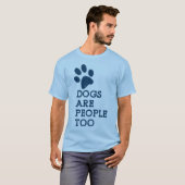 犬は人がワイシャツを着ない Tシャツ (正面フル)
