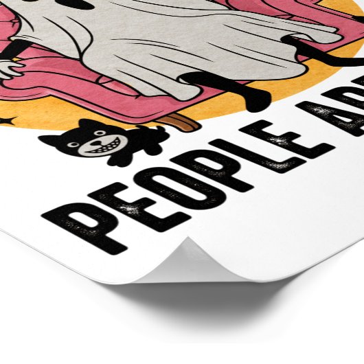 犬は人が気味悪いから ポスター (角)