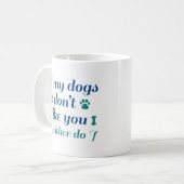 犬は君を嫌う コーヒーマグカップ (正面左)