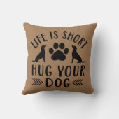 犬は命が惜しい クッション (裏面)