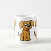犬は困惑している コーヒー コーヒーマグカップ (中央)