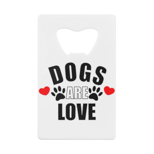 犬は愛する クレジットカード栓抜き (正面)