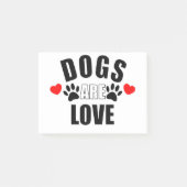 犬は愛する ポストイット (正面)