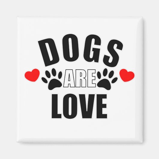 犬は愛する マグネット (正面)
