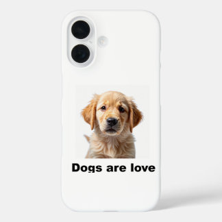 犬は愛だ！ iPhone 16ケース