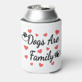 犬は愛犬家の家族タイポグラフィである 缶クーラー (缶裏面)
