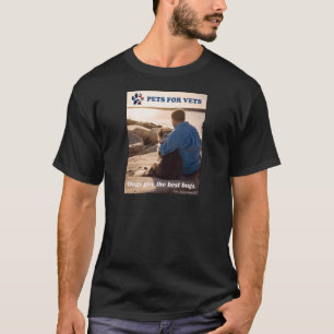 犬は最も最高のな抱擁を与えます Tシャツ