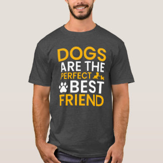 犬は最高のベストフレンド 友達 Tシャツ