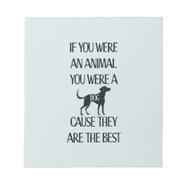 犬は最高の- ノートパッド