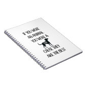 犬は最高の..犬好きにはぴったりな贈り物 ノートブック (右側)