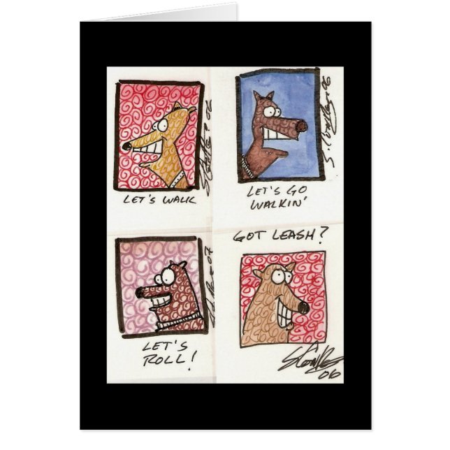 犬は歩きます (正面)