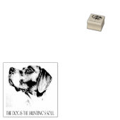 犬は狩りだ ラバースタンプ (押印)