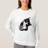 犬は猫にやった Tシャツ (正面)