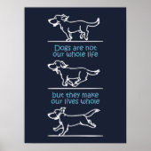 犬は私たちの生活を丸める ポスター (正面)