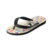 犬は私のお気に入りのビーチサンダル キッズビーチサンダル (アングル)