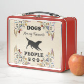 犬は私のお気に入りの人の弁当 メタルランチボックス (インサイチュ)