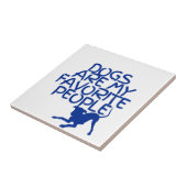 犬は私のお気に入りの民タイル タイル (側面)