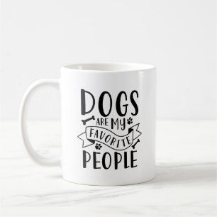 犬は私のお気に入りの民 コーヒーマグカップ