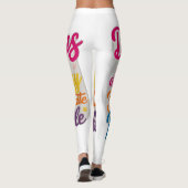 犬は私のお気に入りの民 レギンス (裏面)