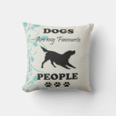 犬は私のお気に入りの装飾用クッション クッション (正面)