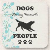犬は私のお気に入りの飲料用コースター コースター (正面)