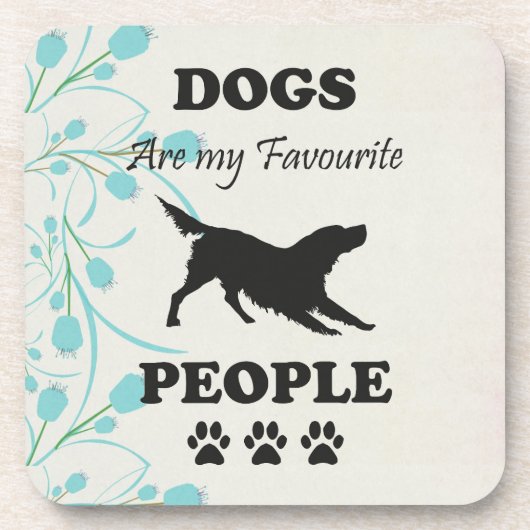 犬は私のお気に入りの飲料用コースター コースター (正面)