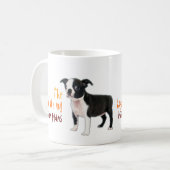 犬は私のレッスン・プランを食べました コーヒーマグカップ (正面左)