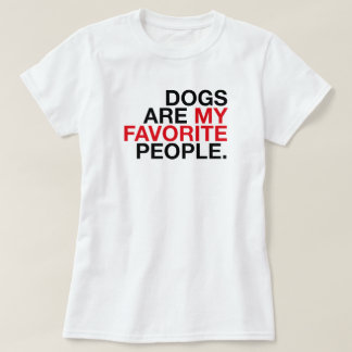 犬は私の一番好きな人 - ミニマルタイポグラフィーTシャツ Tシャツ