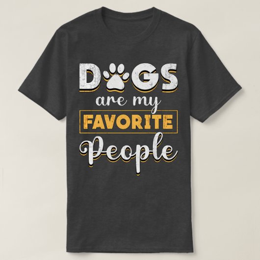 犬は私の人々はお気に入りのレトリバー犬の恋人である Tシャツ (デザイン正面)