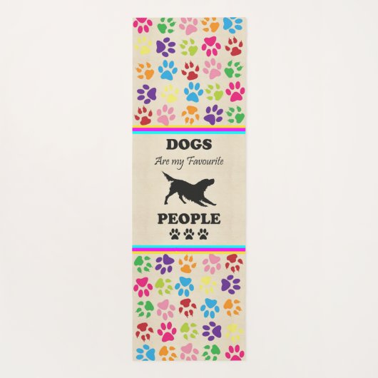 犬は私の人お気に入りの々ヨガマット ヨガマット (裏面)