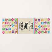 犬は私の人お気に入りの々ヨガマット ヨガマット (正面(横))