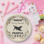 犬は私の人お気に入りの々紙プレート ペーパープレート (パーティー)