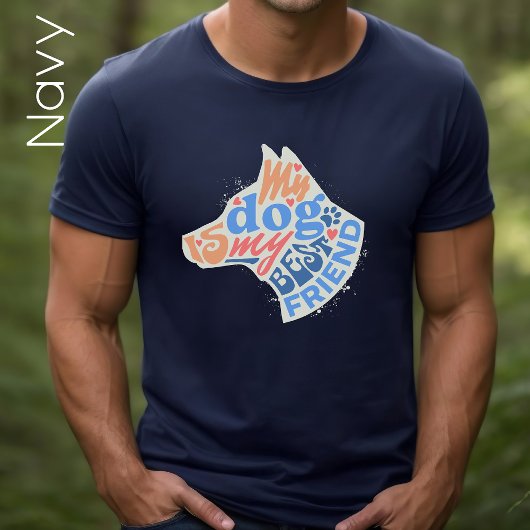 犬は私の友最高の友の犬の愛犬のパパ犬の母Dk Tシャツ