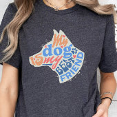 犬は私の友最高の友の犬の愛犬のパパ犬の母Dk Tシャツ