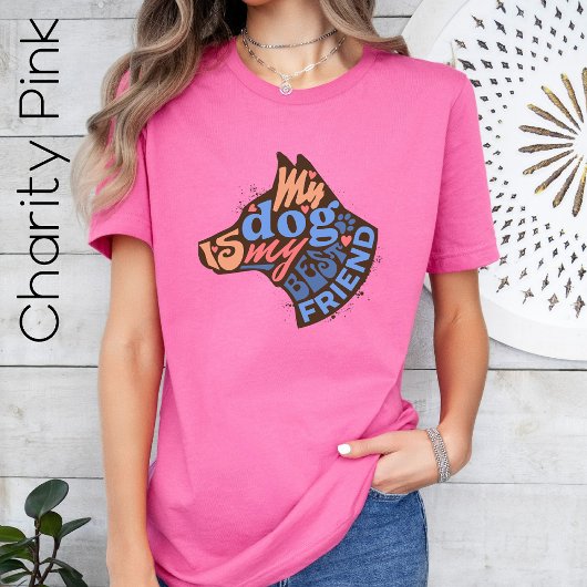 犬は私の友最高の友の犬の愛者、犬のパパ、犬の母である Tシャツ