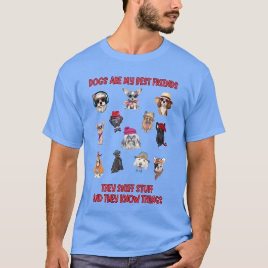 犬は私の友最高の達ヴィンテージ Tシャツ (正面)