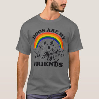 犬は私の友達です 少年 Tシャツ