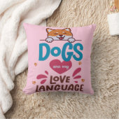 犬は私の愛語だ クッション (ブランケット)