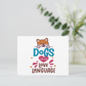 犬は私の愛語だ ポストカード (スタンド正面)
