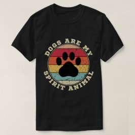 犬は私の霊獣Tシャツだ Tシャツ
