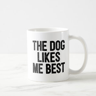 犬は私をベスト好みます コーヒーマグカップ