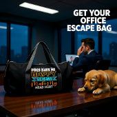 犬は私を幸せにする 人間は私の頭を痛くする ダッフルバッグ