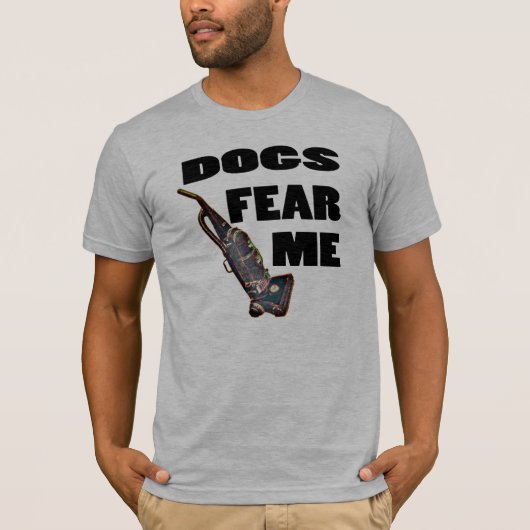 犬は私を恐れています Tシャツ (正面)