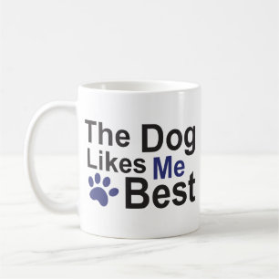 犬は私を最も最高のなマグ好みます コーヒーマグカップ